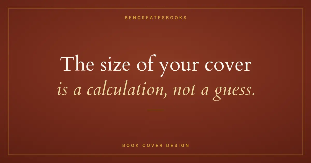 KDP Cover Size Chart: Every Trim Size With Spine Math